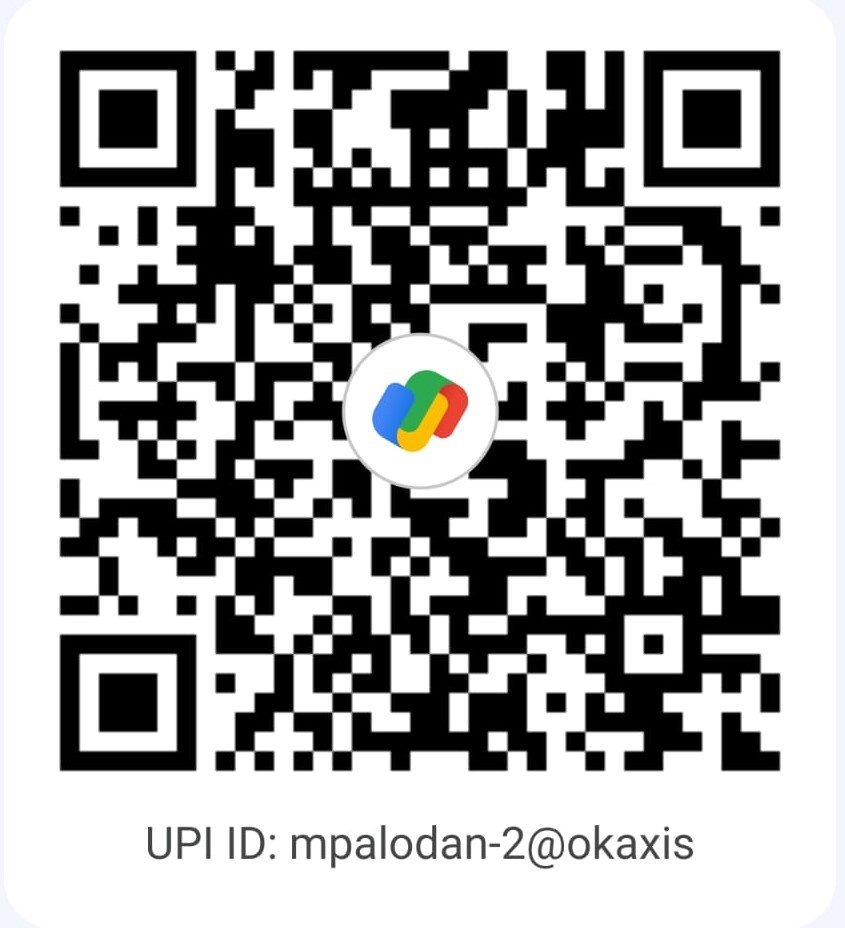 UPI QR code for Manoj Palodan, UPI ID mpalodan-2@okaxis